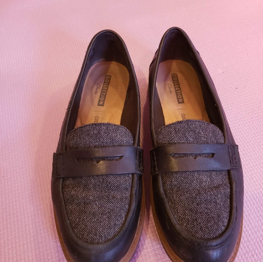 Clark's loafers